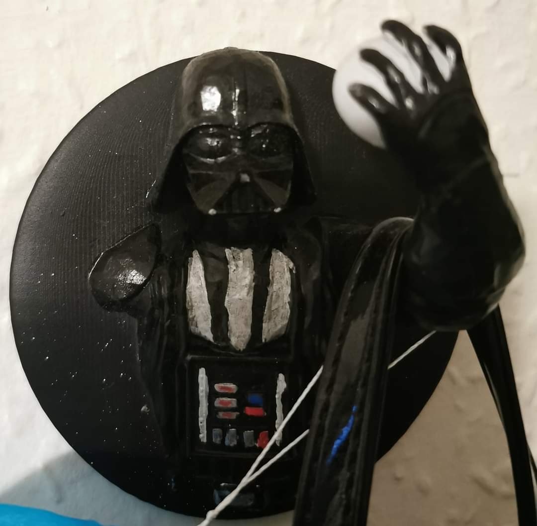 3D printed Vader Coat/Bag hook