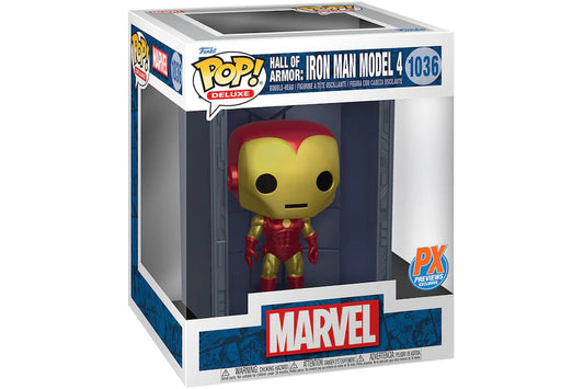 Funko Pop Deluxe Hall of Armour: Iron Man Model 4