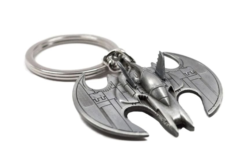 Batman 89 Batwing metal keychain