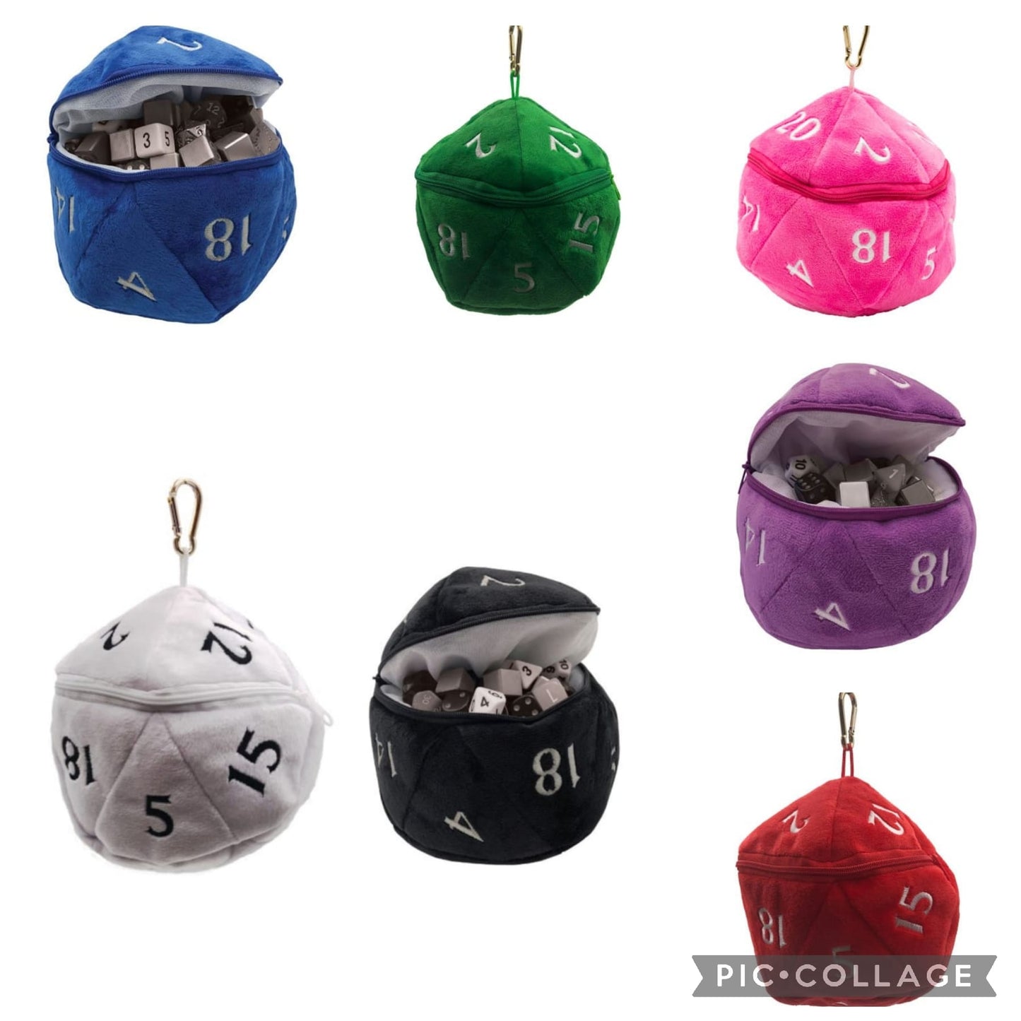 Ultra Pro - D20 Plush Dice Bag