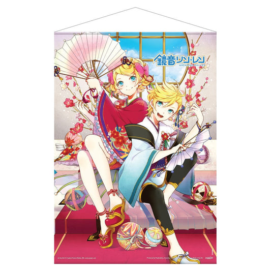 HATSUNE MIKU: LEN & RIN WALL SCROLL / TAPESTRY