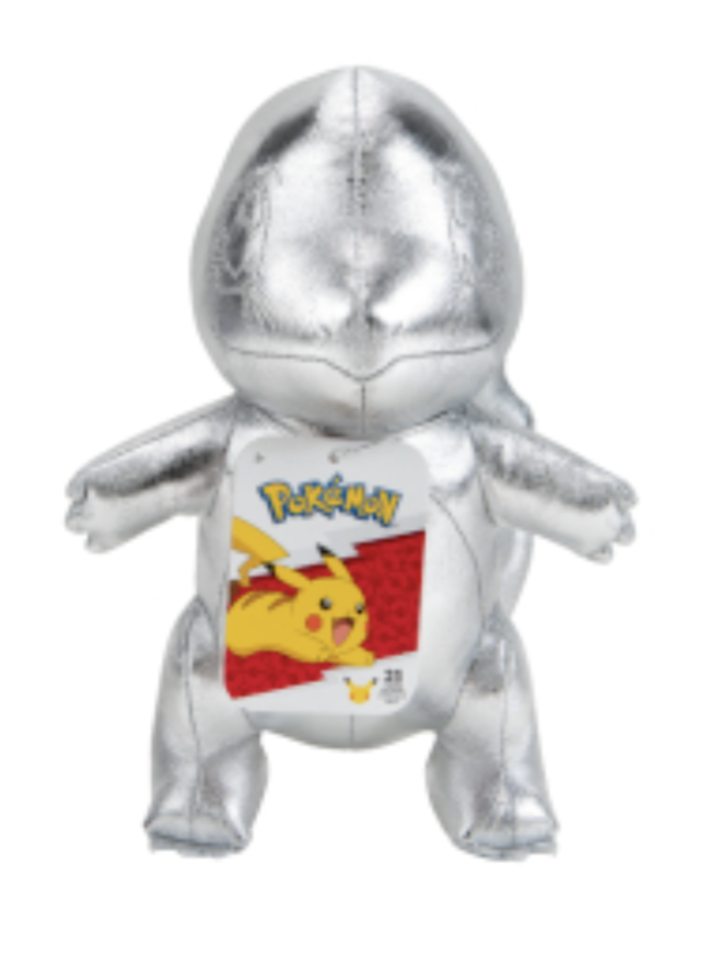 Pokemon- 25th Celebration - 8 Inch Silver Plush